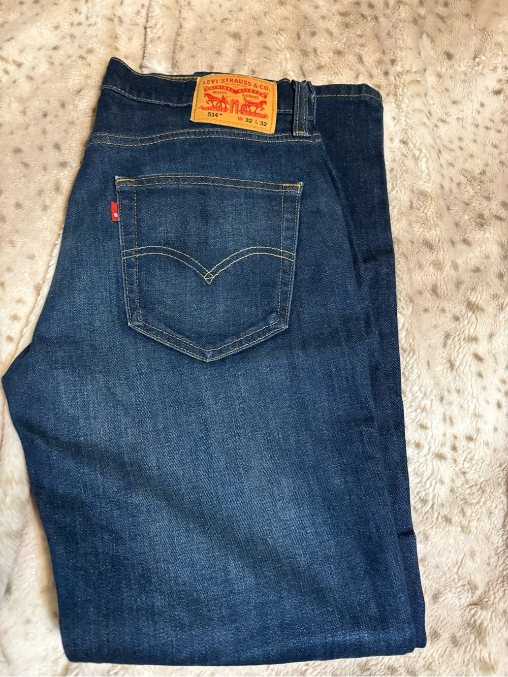 Levi's Men's Dark Blue Slim Straight Jeans